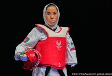 ذکیه خدادادی، نخستین مدال‌آور المپیکی تیم پناهندگان جهان شد