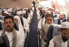 اولین پرواز از حجاج بازگشتند