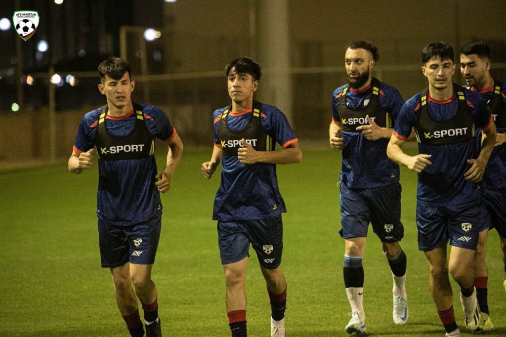 آغاز اردوی تمرینی تیم ملی فوتبال افغانستان در عربستان سعودی