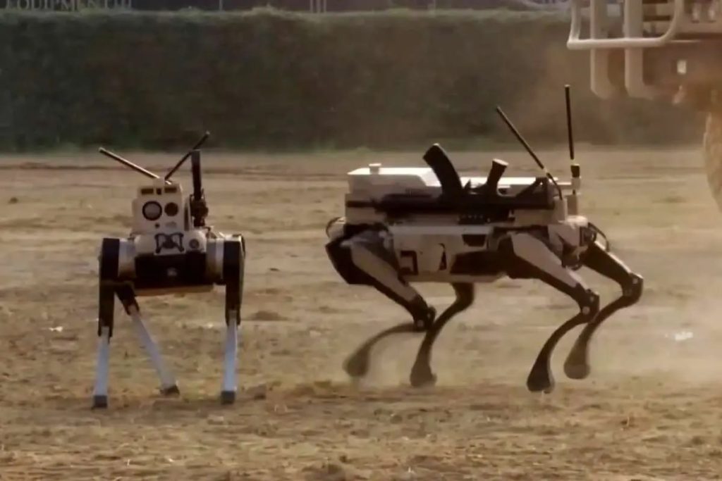 رونمایی «گرگهای مسلح»؛ رباتهای جنگی چهارپای چین با قابلیت حمله گروهی