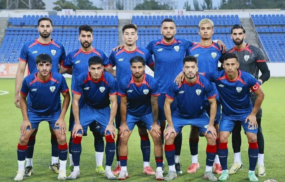 اعلام فهرست تیم ملی فوتبال افغانستان برای دیدار با ایران در کافا ۲۰۲۵