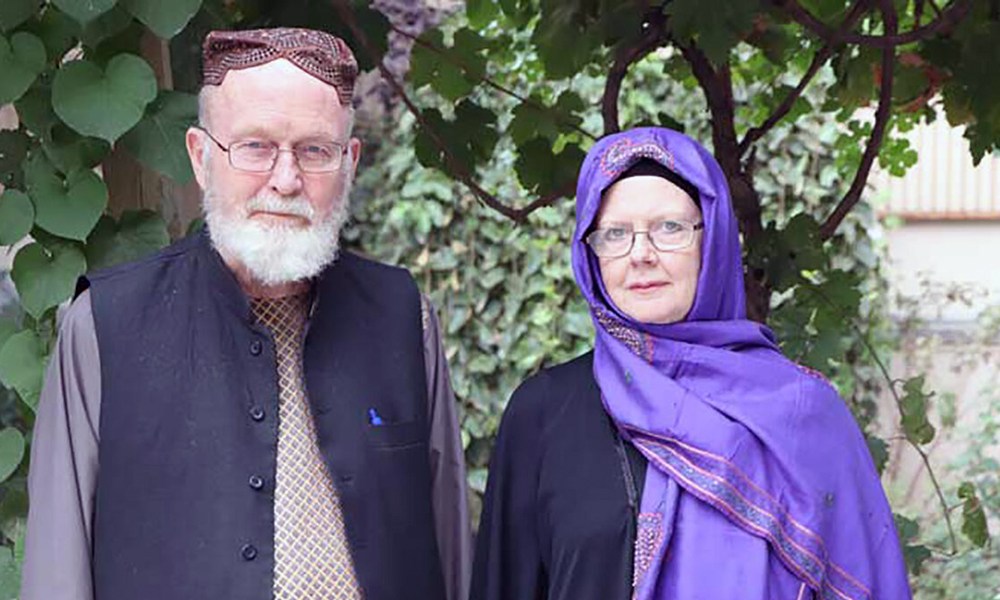 زوج بریتانیایی زندانی طالبان آزاد شدند