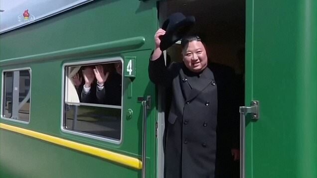 نخستین حضور بین‌المللی؛ کیم‌جونگ‌اون با قطار زرهی عازم پکن شد