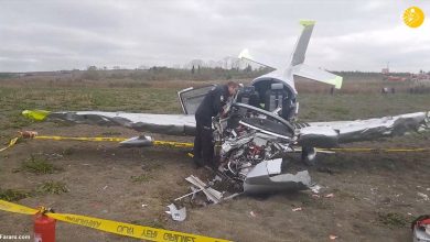 سقوط هواپیمای آموزشی در ترکیه؛ خلبان جان باخت