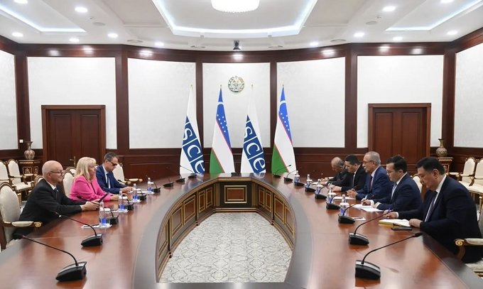 تأکید ازبیکستان و سازمان امنیت و همکاری اروپا بر بازسازی اقتصاد افغانستان