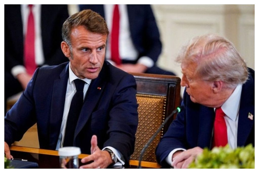 مکرون به ترامپ: نابودی حماس ممکن نیست