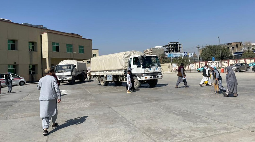 روند انتقال شفاخانه جناح از غرب کابل به شرق پایتخت آغاز شد