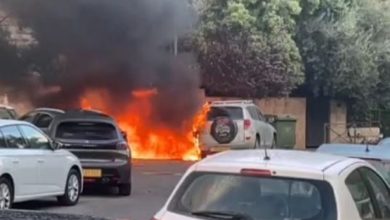 اعتراضات در قدس؛ موترهای نزدیک اقامتگاه نتانیاهو به آتش کشیده شدند