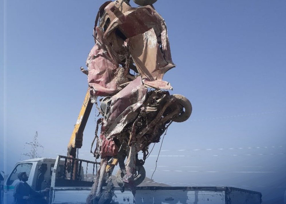 تصادف مرگبار در شاهراه کابل ـ قندهار؛ شش کشته و یک زخمی