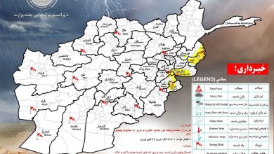 بارندگی شدید و احتمال رعد و برق در شرق و جنوبشرق کشور