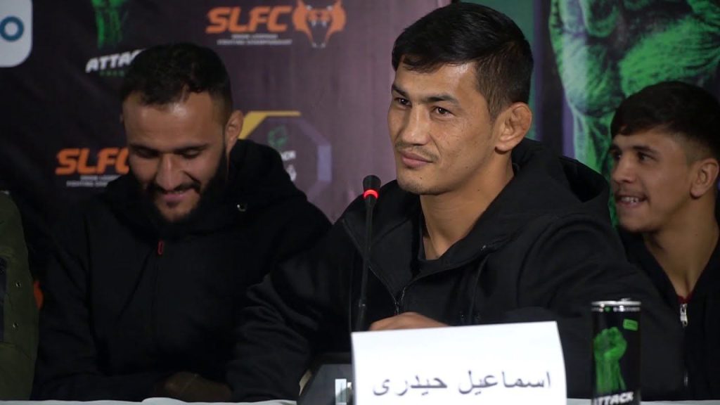 اسماعیل حیدری، نماینده افغانستان در مبارزه بزرگ هنرهای رزمی ترکیبی