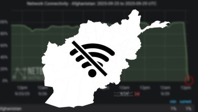 قطع گسترده اینترنت در چند ولایت ؛ دسترسی تنها برای نهادهای دولتی و بانک‌ها