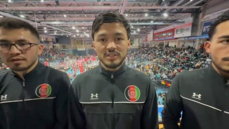 تیم ملی کیک‌بوکسینگ افغانستان در رقابت‌های جهانی آلمان روی رینگ رفت