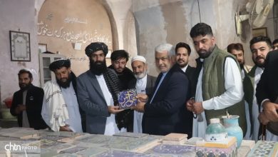 بازدید رئیس میراث فرهنگی خراسان رضوی از اماکن تاریخی و صنایع‌ دستی هرات