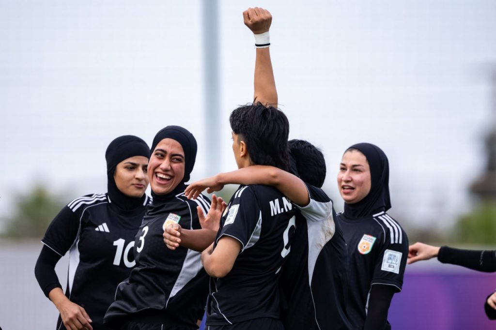 نخستین پیروزی در تبعید؛ تیم ملیفوتبال زنان افغانستان مراکش را شکست داد