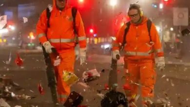 روایت نادیده سال نو در آلمان؛ جوانان مسلمان در خط مقدم پاکسازی شهرها