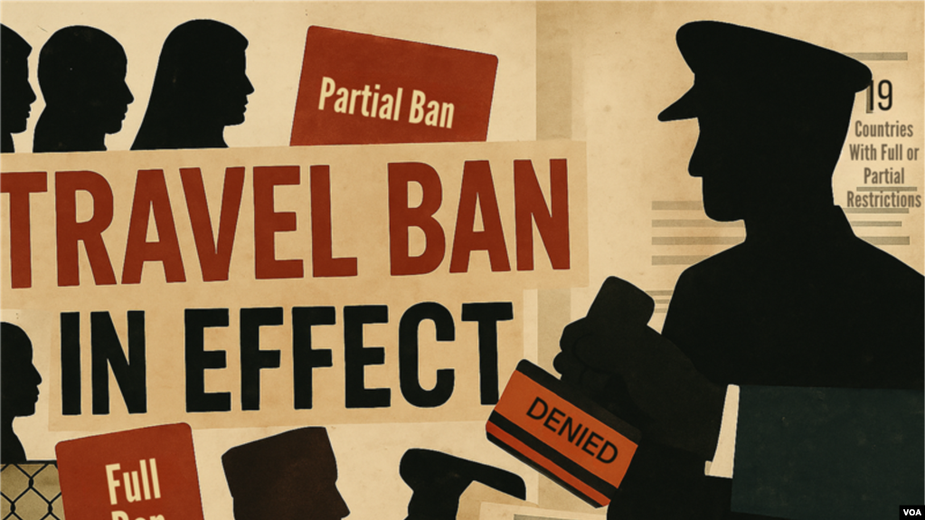 بیش از 30 کشور در لیست منع سفر امریکا