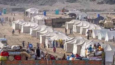 تخلیه کمپ مهاجران افغان در بنّوی پاکستان پس از حمله شبه‌نظامیان