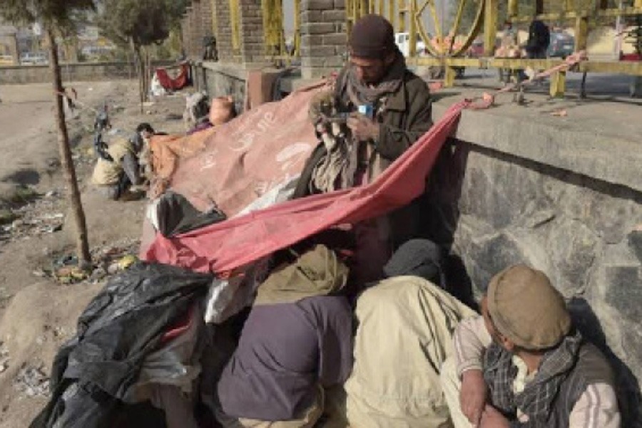 عملیات تازه پولیس کابل برای جمعآوری معتادان به مواد مخدر