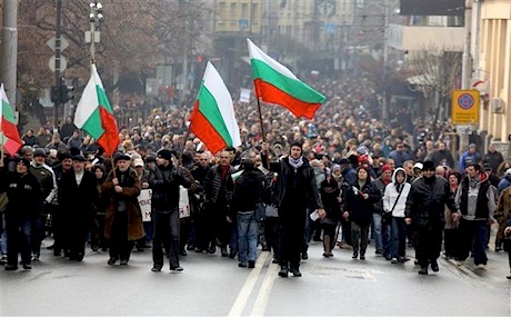 هزاران نفر در بلغارستان خواستار استعفای دولت شدند