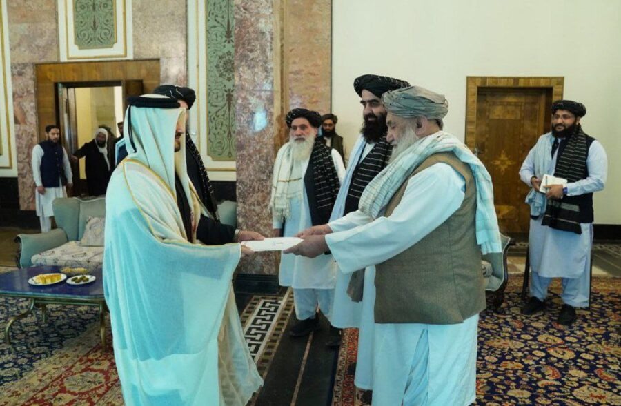 طالبان اعتبارنامه سفیر جدید قطر را پذیرفت؛ تأکید دوطرف بر گسترش همکاری‌ها