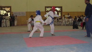 مسابقات کاراته کیوکوشین کایکان در هرات برگزار شد