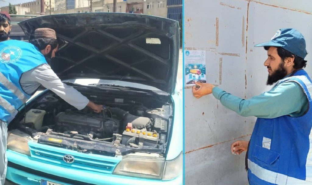 بازرسی فنی ۳۵ هزار خودرو در افغانستان طی سه ماه اخیر
