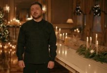 زلنسکی در پیام کریسمس خود خواستار نابودی پوتین شد