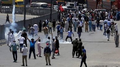 اعتراض مخالفان دولت پاکستان به سرکوب حامیان عمرانخان