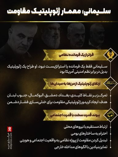 سلیمانی؛ معمار ژئوپلیتیک مقاومت