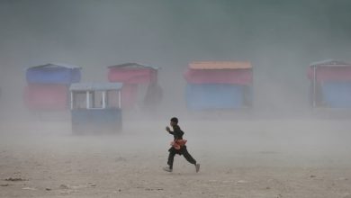 هشدار وزش تند بادها در ولایات شمالی، غربی و مرکزی کشور