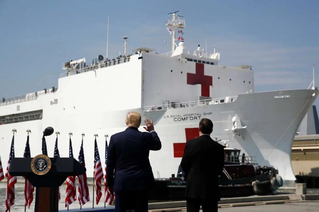 گرینلند و دِنمارک پیشنهاد ترامپ برای اعزام کشتی بیمارستانی را رد کردند