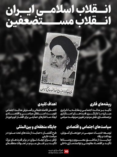 انقلاب اسلامی ایران؛ انقلاب مستضعفین – اینفوگرافیک