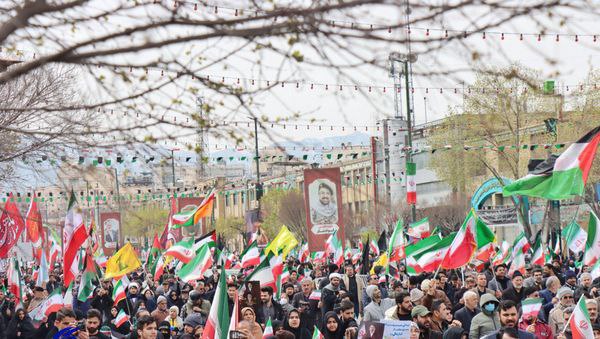 حضور پرشور مهاجران افغانستانی در راهپیمایی روز جهانی قدس در مشهد