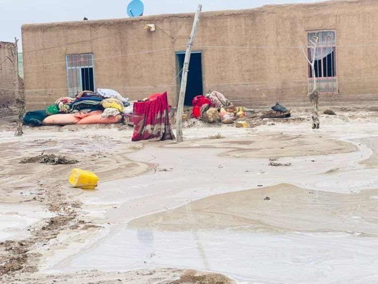 سیلاب‌های اخیر در هرات حدود ۸۰ خانواده را تحت تأثیر قرار داده است