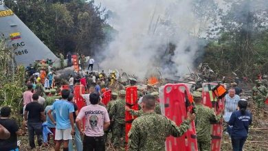 سقوط هواپیمای نظامی در کلمبیا؛ تاکنون ۶۶ نفر جان باختهاست