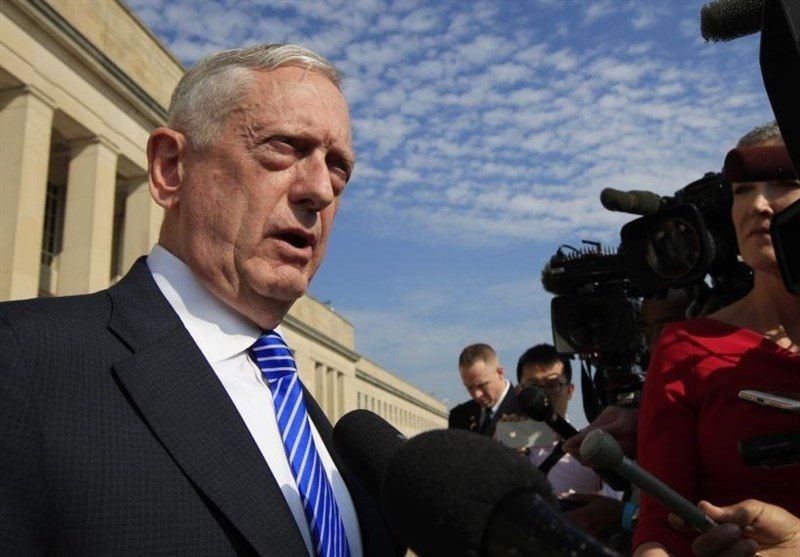 متیس: آمریکا در قبال ایران در شرایط سختی قرار دارد