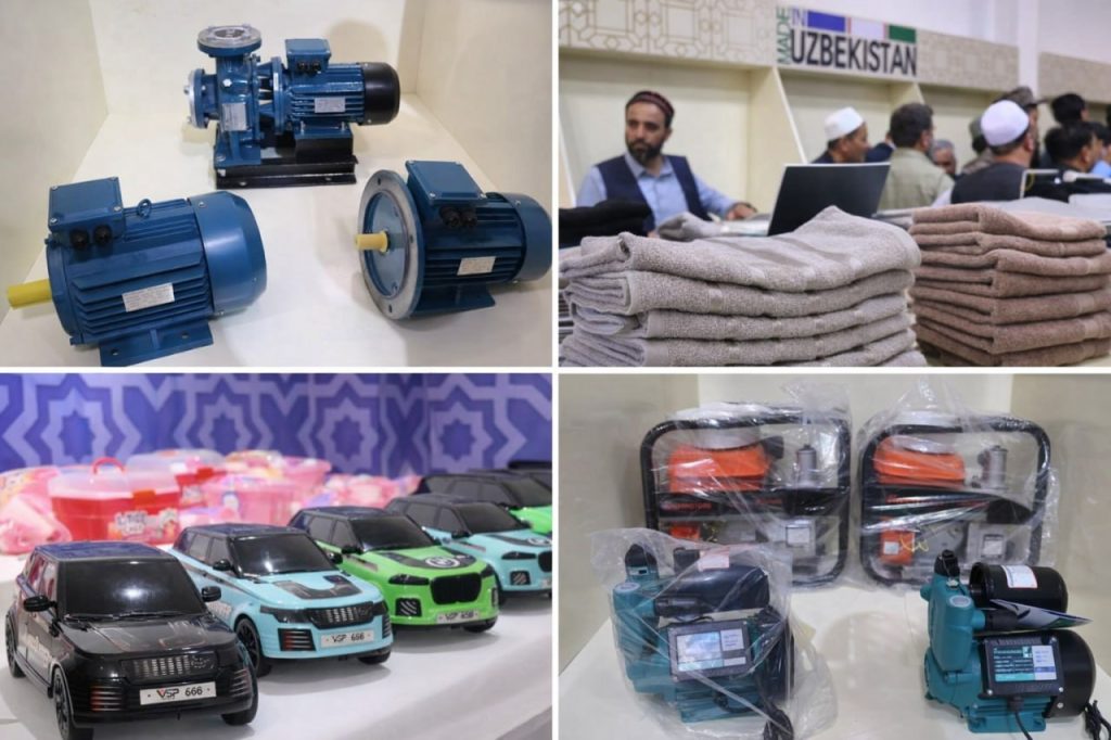 افتتاح نمایشگاه مشترک افغانستان و ازبیکستان در مزارشریف