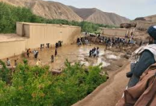 تخریب نزدیک به ۱۰۰ خانه در ولسوالی مرغاب غور بر اثر سیلاب