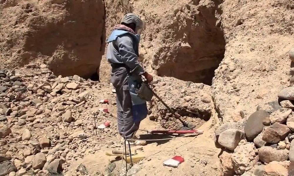 اوچا: نیاز به ۱۴.۵ میلیون دالر برای ماینپاکی در افغانستان