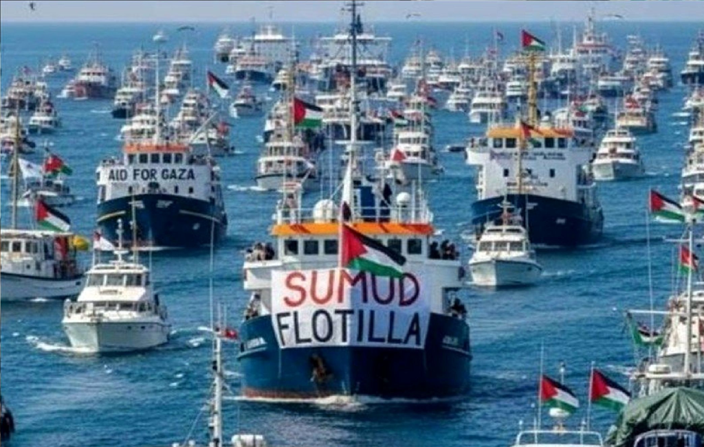 همبستگی با فلسطین و شکستن محاصره اسرائیل؛ ناوگان جهانی صمود دوباره راهی می‌شود