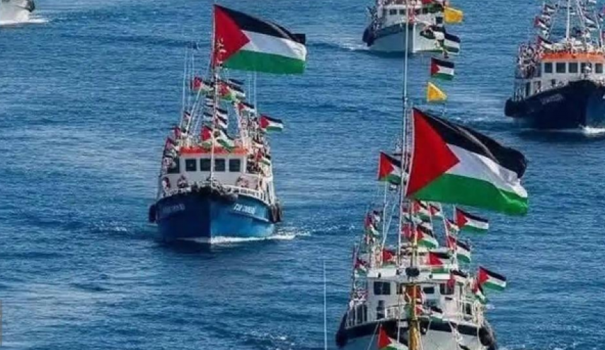 فعال کاروان صمود: مقاومت مردم «نسل‌کشی اسرائیل» را مختل خواهد کرد