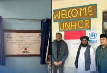 عرفات جمال مکتب «ریگی کلاچه» را در قندهار افتتاح کرد