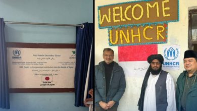 عرفات جمال مکتب «ریگی کلاچه» را در قندهار افتتاح کرد