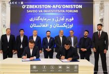 امضای ۲۰ توافق‌نامه میان افغانستان-ازبیکستان به ارزش بیش از ۴۰۰ میلیون دالر