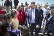 حمله اسرائیل در نزدیکی محل حضور وزیر خارجه بلجیم