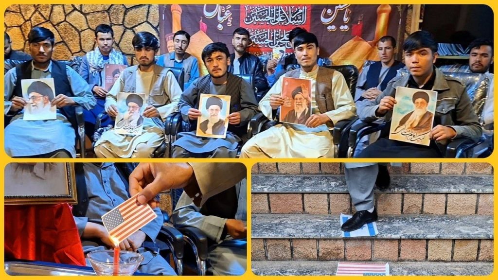 برگزاری مراسم چهلمین روز شهادت رهبر انقلاباسلامی در مزارشریف