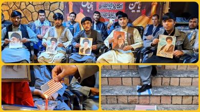 برگزاری مراسم چهلمین روز شهادت رهبر انقلاب‌اسلامی در مزارشریف