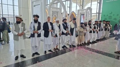 نخستین کاروان حجاج افغانستان وارد عربستان شد