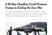 شمارش معکوس قانون جنگی؛ مهلت ۶۰ روزه فشار بر عملیات آمریکا علیه ایران را تشدید کرد